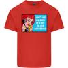 Hes out on His Motorbike Biker Motorcycle Unisexs Light Cotton TShirt
