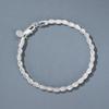 925 Silver 3MM Snake Chain Bracelet For Women Men Unisex Simple Charm Jewelry Gift Wedding Party Fashion