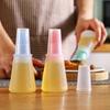 Non-Toxic Squeeze Oil Bottle Silicone BBQ Cooking Tool NEW Oil Dispenser  Kitchen