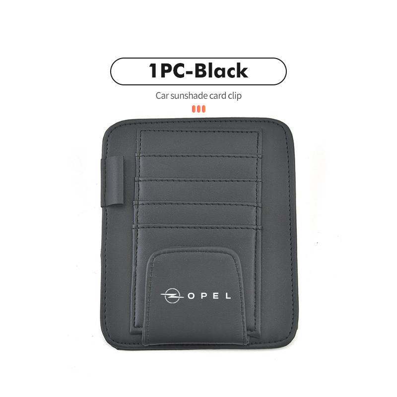 Car Sun Visor Sunglasses Clip Credit Card Pen Storage Holder For Opel Corsa Mokka Astra Cascada Adam Insignia Meriva Vectra zpq577