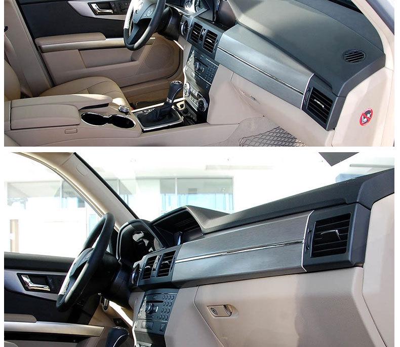 Панель заднего дефлектора кондиционера Mercedes-Benz GLK-Class - Сборка решетки GLK220/300