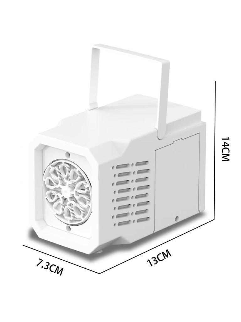 10-луновое полностью автоматическое выдувание пузырей, ручная электрическая машина для выдувания пузырей, игрушка для улицы, день рождения, без батареек и мыльной воды