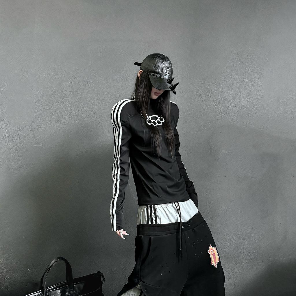 Черное Покрытие Винтажная Панк Бейсболка Мужская Женская Стиль Techwear Мягкий Верх Хип-Хоп Готическая Шляпа Кепка