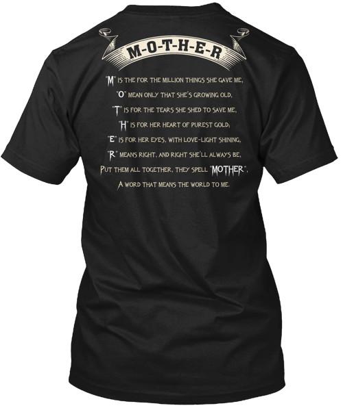 Mother T-Shirt Size S to 5XL