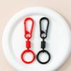 Брелок для ключей Автомобильная пружинная пряжка для ключей Тыквенная пряжка-карабин для ключей Цветной брелок для ключей Подарочный подарок