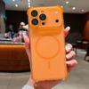 Магнитный чехол Candy Color для iPhone 17 16 15 Pro Max 14 Plus 11 12 13, ручной, матовый, полупрозрачный, противоударный, чехол для беспроводной зарядки