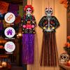 Day of The Dead Decorations 4.7 Ft Dia De Los Muertos Hanging Sugar Skull Decors Mexican Fiesta Halloween Day of The Dead Party Favor Supplies