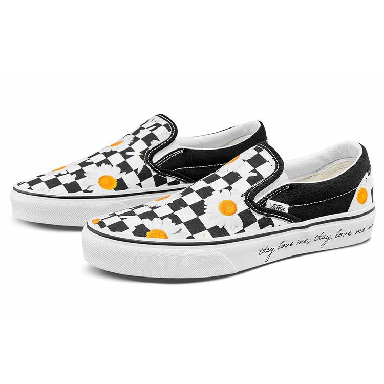 Кеды-слипоны Classic Vans 'Love Me Love Me Not' VN0A5JMHB0B