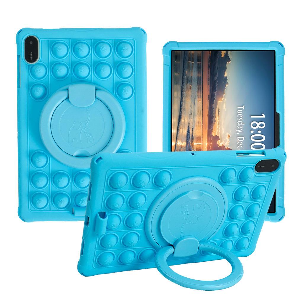 Чехол для Honor Pad X8A X9 11 дюймов, Вращающаяся на 360 градусов мягкая подставка-пузырь, Чехол для планшета Honor X8A, Безопасный для детей Funda