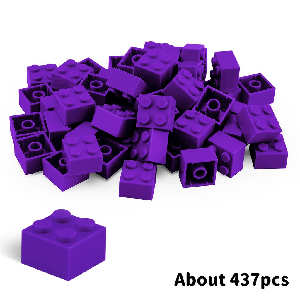 500 г 2x2 Конструктор DIY Кирпичики Толстые Фигурки Кирпичики Точки Обучение Творчество Размер Совместимый Изготовлен из Пластика Игрушки для Детей