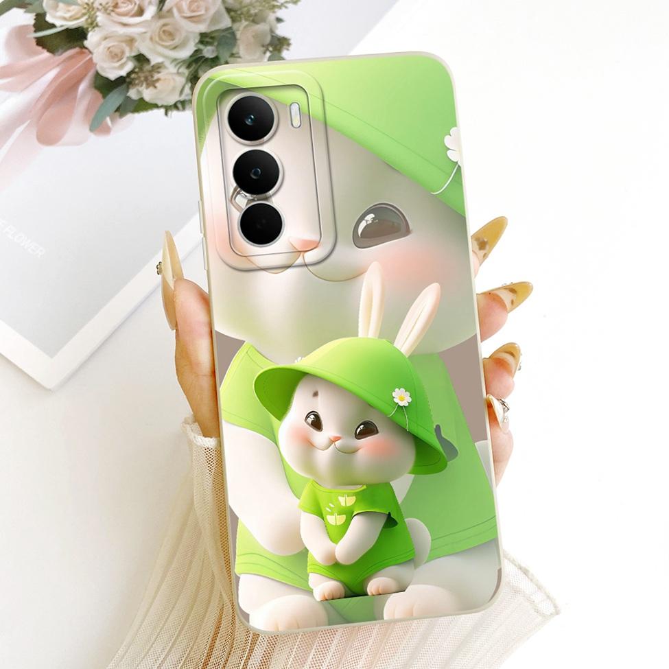 Чехол для Realme C71 Case RMX5303 Силиконовый Роскошный Модный Цветочный Кавайный Милый Расписной Ударопрочный Чехол для Телефона Для Real me C71
