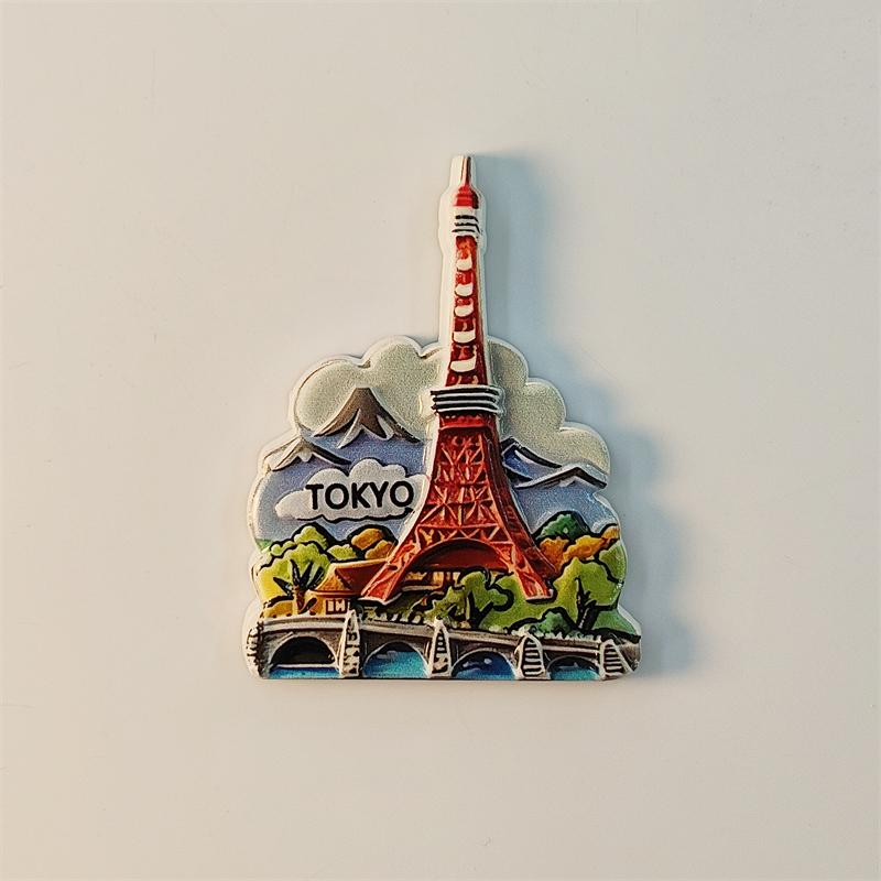 Africa South Africa Owl 3D Stereoscopic Tourism Souvenirs Resin Painting Decoration Home Refrigerator Magnets