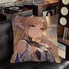 Cartethyia Wuthering Waves Игровой Наволочка Квадратная Подушка Спальня Диван Отдых Удобная Подушка Автомобиль Домашний Декор