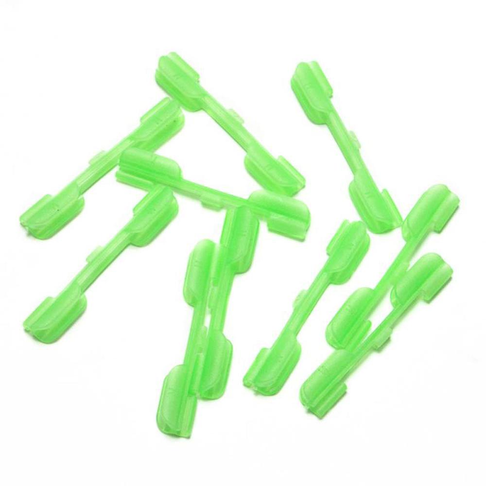Fishing Rod Luminous Fishing Float Tip Clip Night Float Clip Fishing Glow Stick Light Stick Holder
