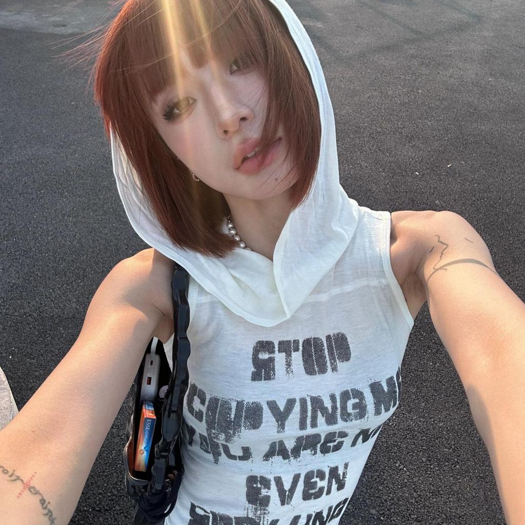 Ретро Худи Футболки Для Женщин Сексуальные Топы Без Рукавов Девушки Y2K Топы Буквы Велосипедные Футболки Для Тренировок Уличная Одежда Спортзал Спорт Фитнес Топы