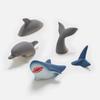 Marine Life Refrigerator Stickers Shark Dolphin Magnetic Refrigerator Decoration Resin Personality Creative Decoration Gift Toys