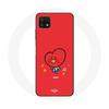 Case for Samsung Galaxy A22 5G BTS Bangtan Boys BT21 TATA V Red Background