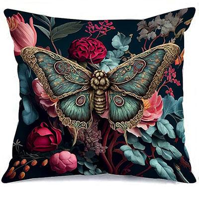 Butterfly Decorative Pillowcase Throw Pillowcase Abstract Pillowcase Modern Square Couch Home Decor Cushion Cover 45X45 Cm