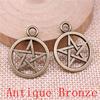 Hollow Pentagram Charms Pendant For Bracelet Necklace Jewelry Making Craft Findings