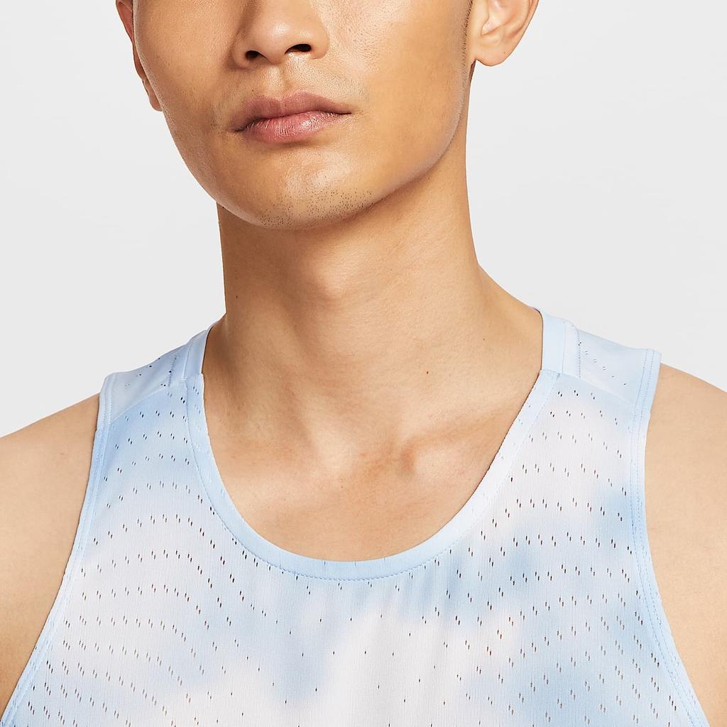 Nike Dri-FIT ADV SS25 Беговая коллекция Дышащий Удобный Стильный Трендовый Минималистичный Без рукавов Быстросохнущий Универсальная майка Мужские топы HJ4147-422