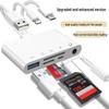 Универсальный адаптер-кардридер Apple/TYPEC/USB TF и SD