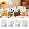 Resilient Silicone Crafting Mold For Creative Test Tube Vase Resin Hydroponic Flowerpot Display Base Home Accent