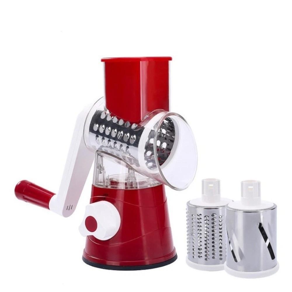 Rotary Cheese Grater Manual Food Shredder Nut Grinder Manual Rotary Vegetable Slicer Household