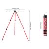 Fishing Rods Tripod Stand Telescopic Aluminum Alloy Fishing Rod Holder For Telescopic Fishing Rods and Hand-held Rods