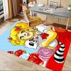 1pc Panda Girl Friendship Carpet for Playroom Bedroom Living Room Sofa Home Decor,kids Game Area Rug Non-slip Floor Mat Y72838