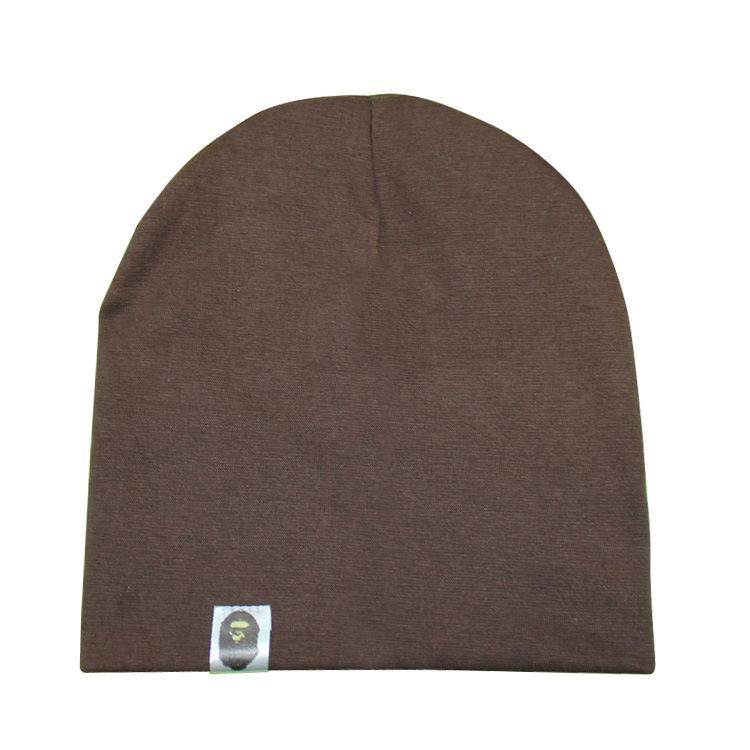 Детская шапка в стиле хип-хоп для уличных танцев, хлопковая весенне-осенняя шапка для малышей, шарф, кепка для мальчиков и девочек, однотонная детская шапка