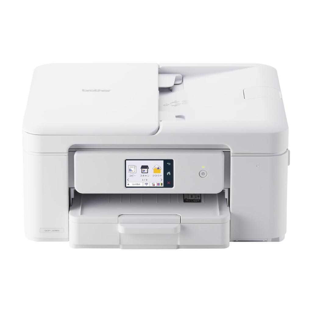 Brother A4 Inkjet Multifunction Printer Automatic Smartphone Compatible with LC511 Series DCP-J916N (Wi-Fi, Double-Sided Printing, Compatible,
