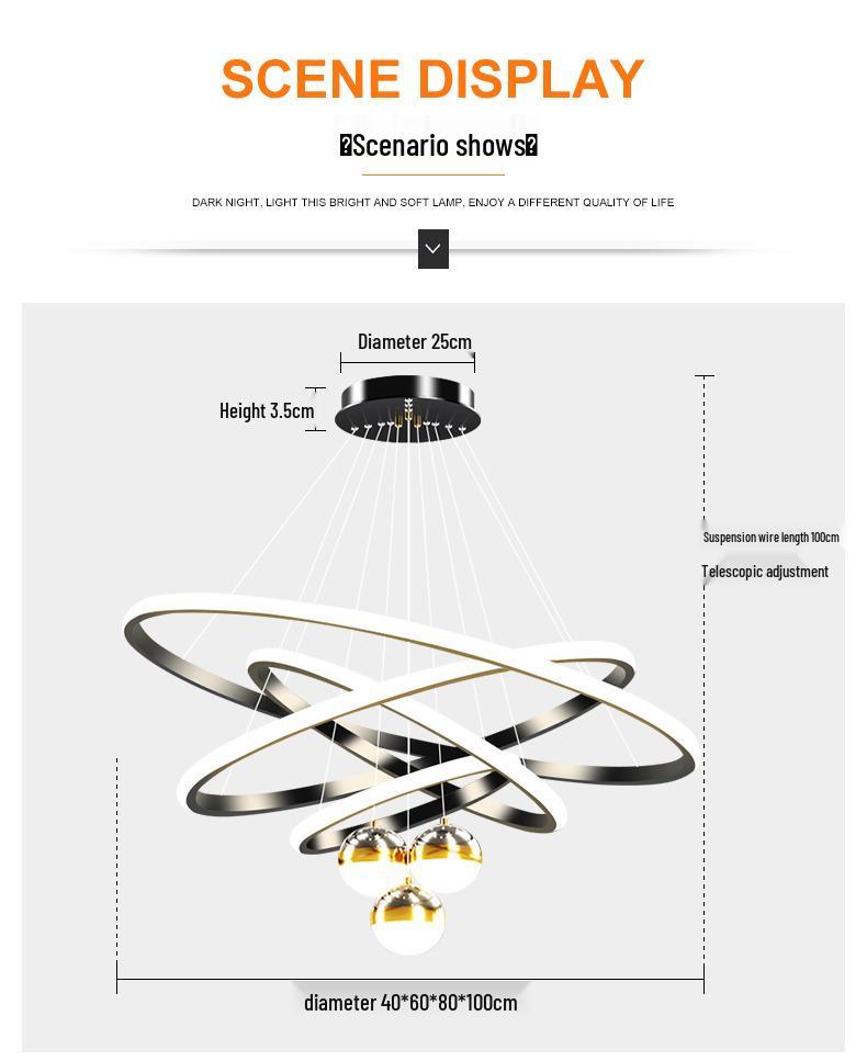 Современная люстра «Звездное небо» для столовой, спальни или барной стойки