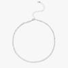 3mm Crystal Lining Choker Tennis Necklace (Worn by Son Na-eun and Kim Hye-yoon)
