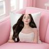 Popular fashion Elegant Chinese DDilraba Dilmurat Cushion Cover Pillow Case Soft Friendly Fabric  Concealed Zipper