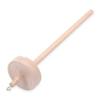 DIY Craft Sewing Accessories Beginners Whorl Yarn Spin Drop Spindle Handmade Solid Wooden