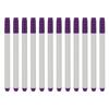 12 шт. Водорастворимый маркер для шитья и вышивания, смываемый, выцветающий, фиолетовый