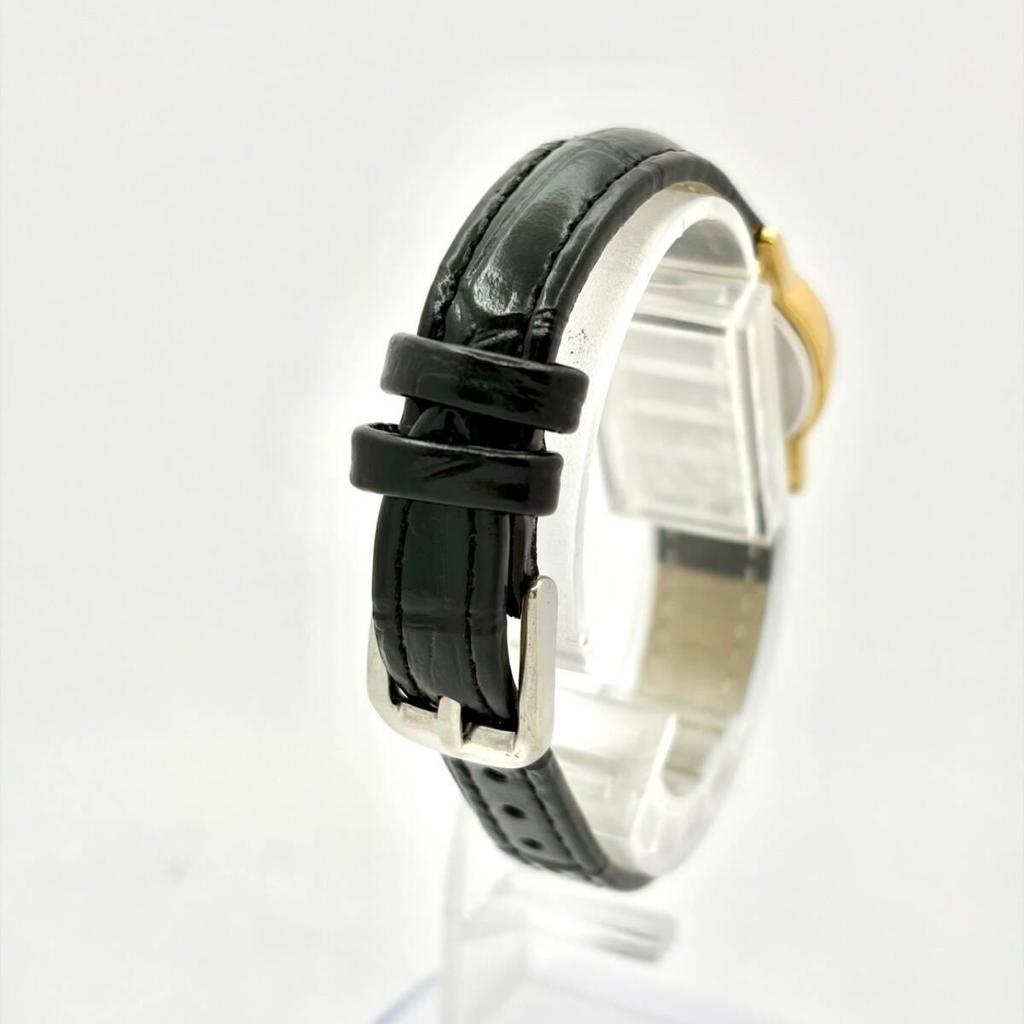 Б/у [Новая батарейка] Женские часы CITIZEN Fill Gold Овальные 1032-K001897 2D0695 Новый ремешок