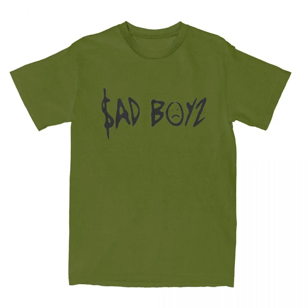 Oversized T Shirt Junior H Sad Boyz Cotton T Shirts Fashion Tee Shirt for Summer Y2K Fun Print Short Sleeve Tops