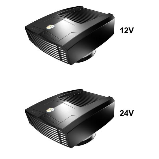 Car Heater 12V/24V 180W Quick Heating Cooling Fan 180 Rotary Base Universal SUV Truck Auto Portable Space Heater Cooler Windshield Defroster Defogger