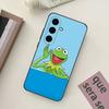 K-Kermit the frog Phone Case For Samsung Galaxy A73,21,22,32,71,53,52,51,80,5G Soft Black Cover