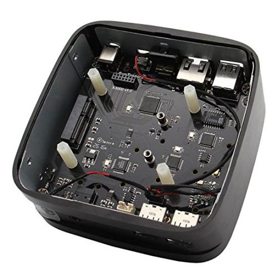 Мини-ПК X3000, совместимые с Raspberry Pi и SupTronics® (черный) - 4B, 3B, 2B, B+