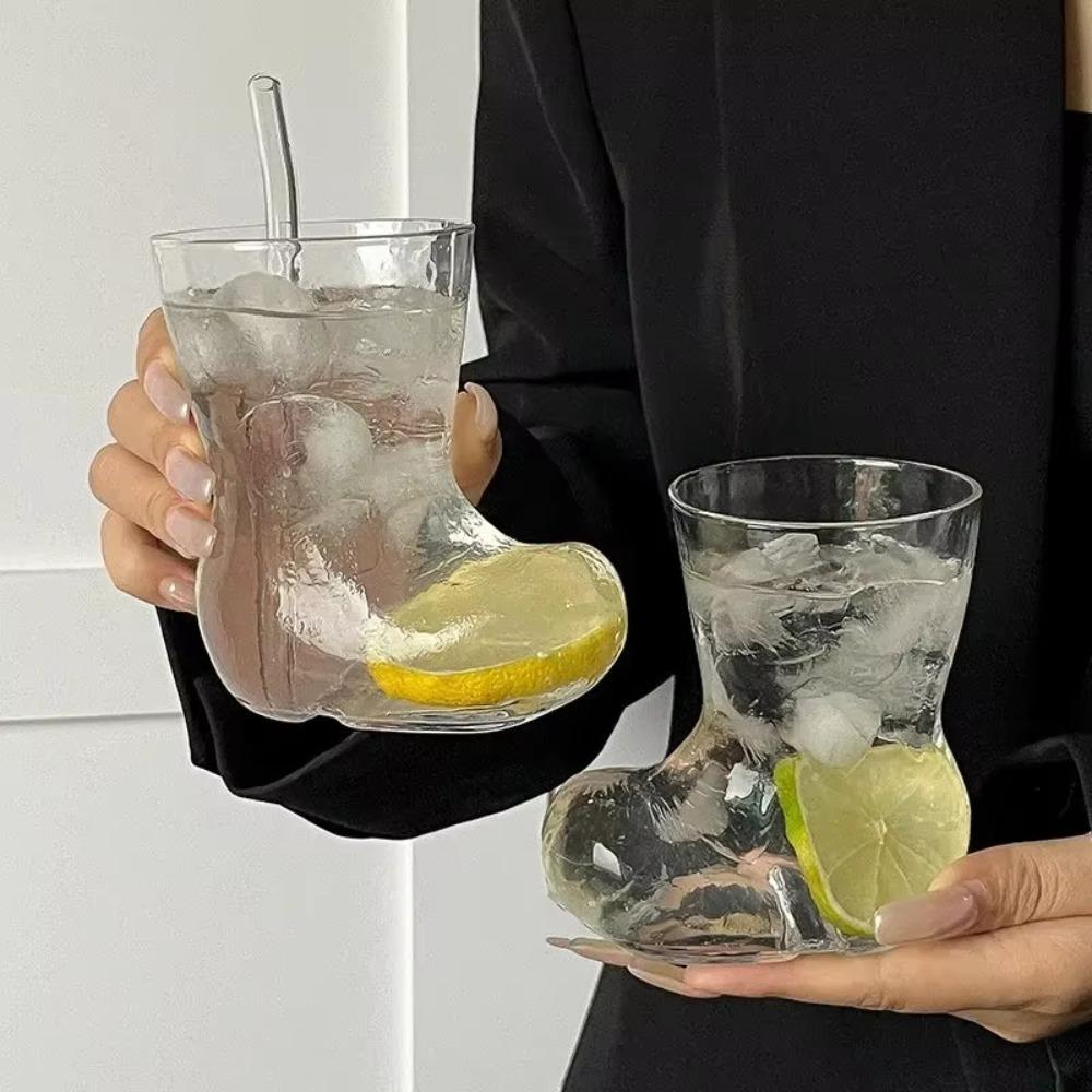 Visible Shoes Mugs 380ml Cocktail Cup Personalized Wine Glasses  Pub