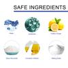 Jue-Fish Bathroom Cleaner Shower Room Glass Scale Remover Cleanser Stainless Steel Hand Basin Bathtub Deodorizer
