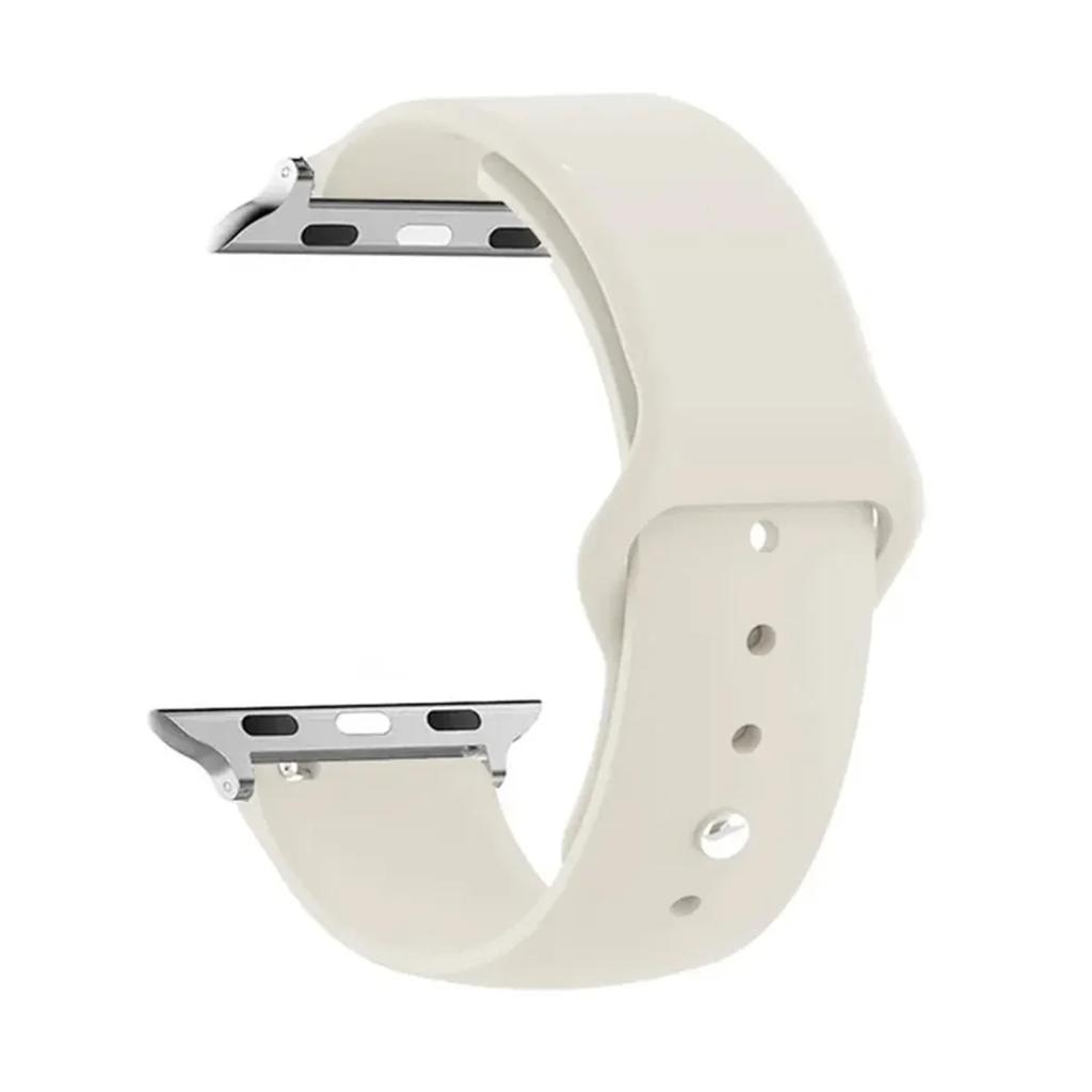 Strap For Apple Watch Bands 40mm 44mm 49mm 45mm 41mm 38mm 42mm Silicone Belt Bracelet iWatch Series Se 9 8 7 6 5 3 Ultra 2 Band