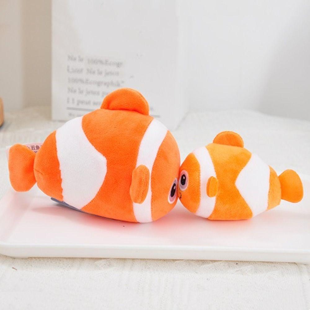 Kiss Models Dolphin Shark Doll Simulation Pull String Plush Novelty Sea Animal Plush Toy  Kids Toy