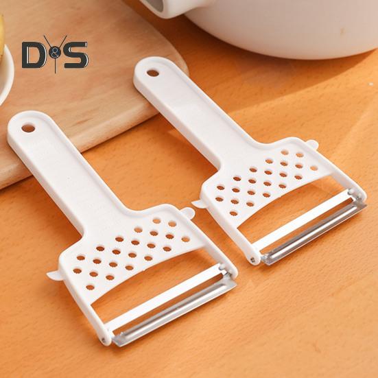 Ручная овощечистка с удобной ручкой, устойчивая к коррозии, прочная тыква, фиолетовый инструмент для затирания картофеля