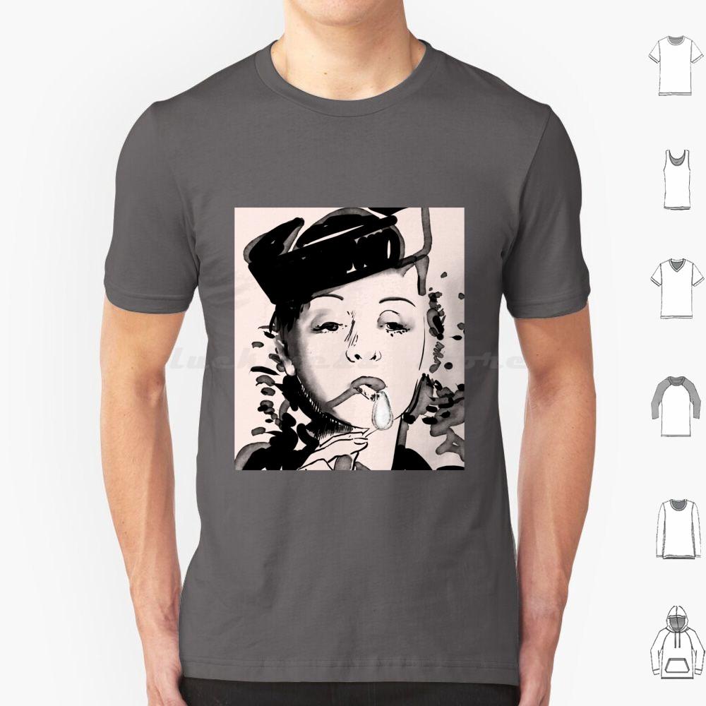 Bette Davis Smoking T Shirt Cotton Men Women DIY Print Flame Firestarter Bette Davis Movie Cinema Actress Portrait Famale Hat