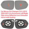 Зеркала заднего вида для Changan CS15 ( ) Автомобильное левое/правое зеркало заднего вида Светоотражающая линза Ненагреваемое зеркало/с подогревом