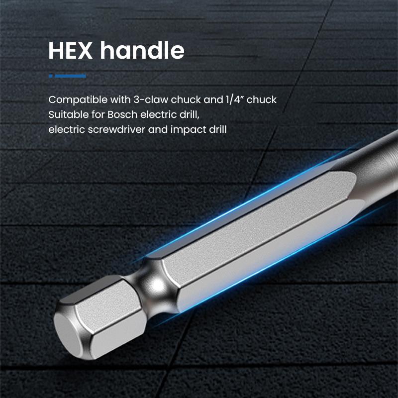 Bosch Сверла с шестигранным хвостовиком Серия EXPERT HEX-9 Геометрия центрирования для многоцелевого сверления