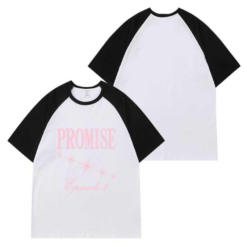 TX World Tour Concert ACT PROMISE EP2 Same Style Cotton T-Shirt Young Men
